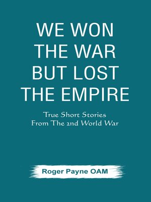 cover image of We Won the War but Lost the Empire